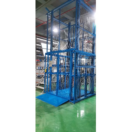 液壓升降平臺封全網 閣樓配套